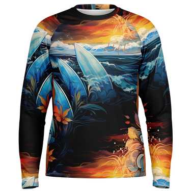 Chokefish™ Long Sleeve Every Day All Weather Surfboards Shirt Men's-004